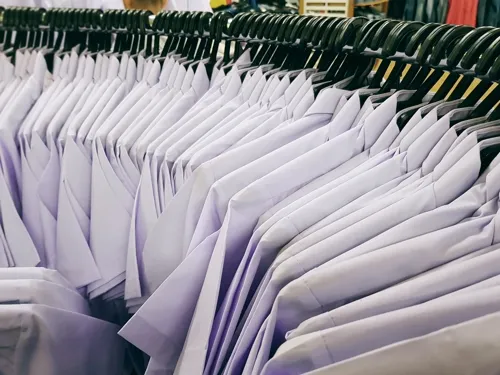 Produto: roupas profissionais